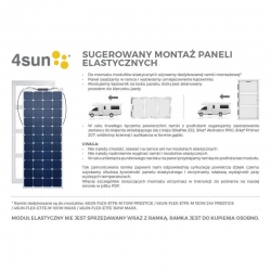 Panel elastyczny 4SUN-FLEX-ETFE-M 100W MAXX